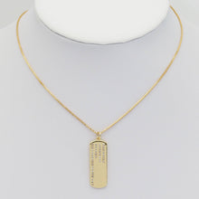 Load image into Gallery viewer, Gold Silver Celebration bar Shape Charm, Sku#B364