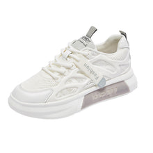 Load image into Gallery viewer, Women's Breathable Mesh Athletic Sneakers – Hollow-Out Lace-Up Sport Shoes