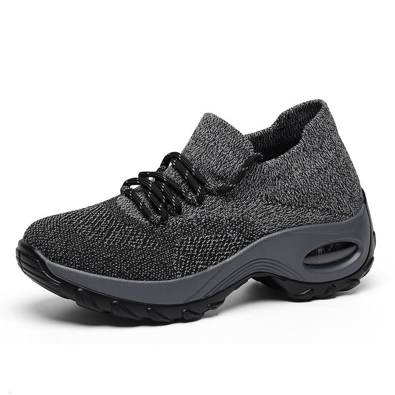 Flying Knit Platform Sneakers