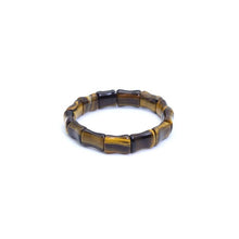 Load image into Gallery viewer, 12x15mm Bamboo Shape Stretchy Bracelet, Sku#U1981