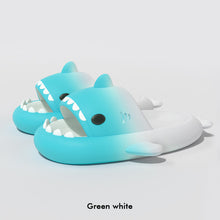 Load image into Gallery viewer, Men's Gradient Shark Slippers | EVA Non-Slip Cartoon Home Bathroom Slides