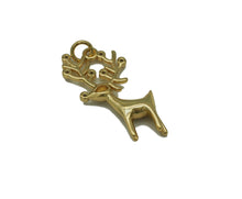 Load image into Gallery viewer, CZ Christmas Reindeer Charm, Sku#F1486