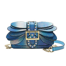 Load image into Gallery viewer, Studded Chain Shoulder Crossbody Bag for Women | PU Leather Streetwear Purse