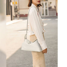 Load image into Gallery viewer, Premium Full-Grain Leather Tote Bag for Women - Office &amp; Work Handbag with Multiple Compartments