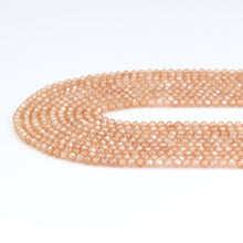 Load image into Gallery viewer, Brown CZ Round Faceted Beads, Sku#U1860