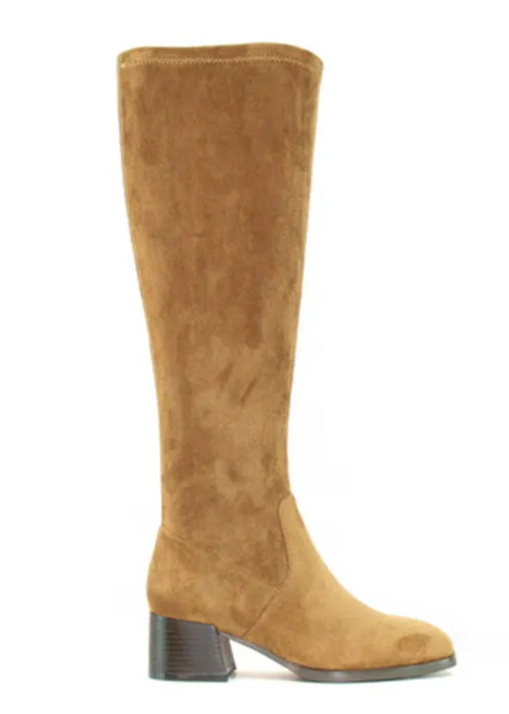 Over-the-Knee Suede Martin Boots