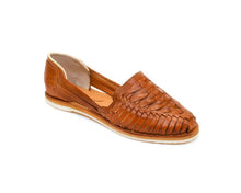 Load image into Gallery viewer, Cross Woven Huarache Walnut