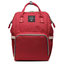 Load image into Gallery viewer, Maternity Diaper Backpack - Large Capacity Waterproof Oxford Nappy Bag with Anti-Theft Pocket &amp; Stroller Straps