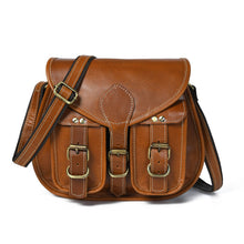 Load image into Gallery viewer, 2-Pocket Leather Sling For Women