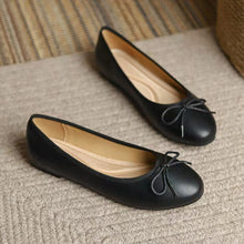 Load image into Gallery viewer, Classic Ultra-Soft Egg-Roll Women's Pumps – Chanel-Inspired Slip-On Heels | Synthetic Leather Round Toe