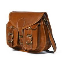 Load image into Gallery viewer, 2-Pocket Leather Sling For Women