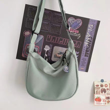 Load image into Gallery viewer, Women's Waffle Weave Shoulder &amp; Crossbody Bag – Dumpling Shape with Puppy Charm