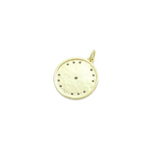 Load image into Gallery viewer, Gold Silver Arrows On Round Coin Charm Pendant, Sku#L724