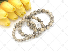 Load image into Gallery viewer, Light Yellow Jasper Stretchy Bracelet, EF82