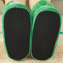Load image into Gallery viewer, Plush Animal Slippers - Cute Moving Mouth Indoor Winter Slippers