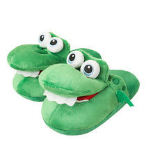 Load image into Gallery viewer, Plush Animal Slippers - Cute Moving Mouth Indoor Winter Slippers
