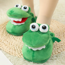 Load image into Gallery viewer, Plush Animal Slippers - Cute Moving Mouth Indoor Winter Slippers