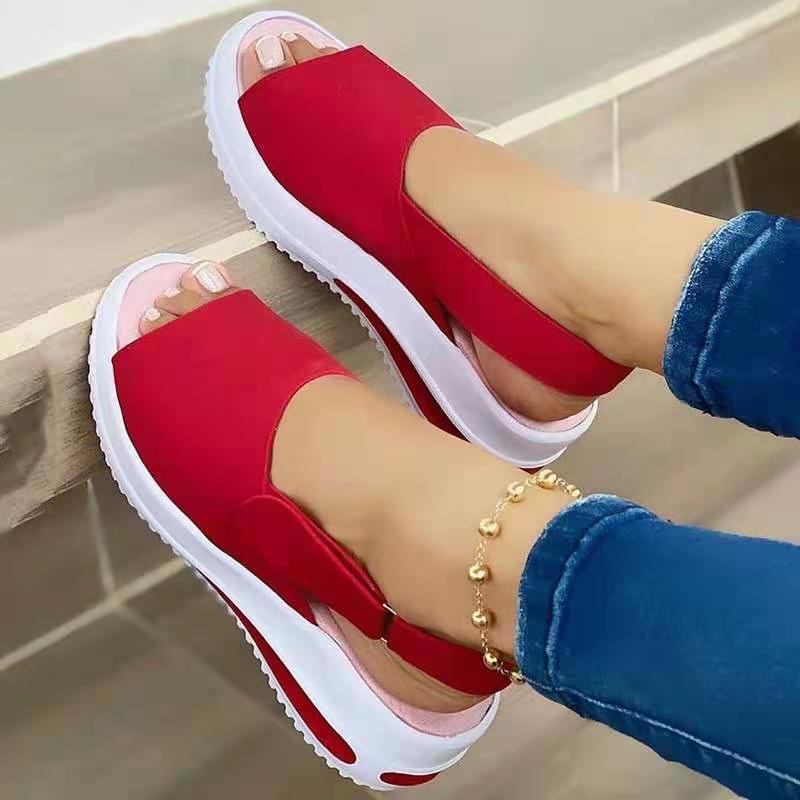 Velcro Fish Mouth Sandals