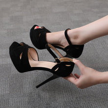 Load image into Gallery viewer, Stiletto High Heel Platform Sandals