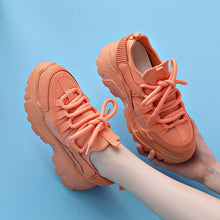Load image into Gallery viewer, Women's Chunky Platform Sneakers | Breathable Mesh Thick-Sole Dad Shoes