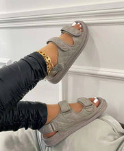 Load image into Gallery viewer, Women's Velcro Platform Sandals | Breathable Open-Toe Beach Sandals