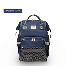 Load image into Gallery viewer, Maternity Diaper Backpack - Large Capacity Waterproof Oxford Nappy Bag with Anti-Theft Pocket &amp; Stroller Straps
