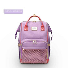 Load image into Gallery viewer, Maternity Diaper Backpack - Large Capacity Waterproof Oxford Nappy Bag with Anti-Theft Pocket &amp; Stroller Straps