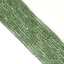 Load image into Gallery viewer, Genuine Green Apatite Faceted Rondelle Beads, Sku#U1685