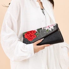 Load image into Gallery viewer, Chinese Floral Embroidered Shoulder Bag | Elegant Women's Handbag
