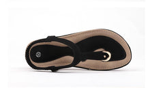 Load image into Gallery viewer, Women's PU Ankle Strap Platform Sandals | Low Heel Open-Toe Summer Shoes