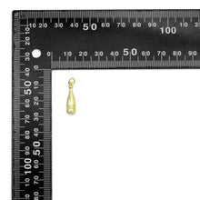 Load image into Gallery viewer, Gold Wine Bottle Charm Pendant, Sku#LK1178