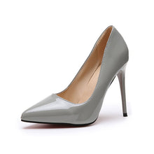 Load image into Gallery viewer, Women's Pointed-Toe High Heels | PU Leather Stiletto Pumps