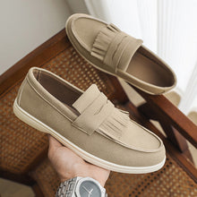 Load image into Gallery viewer, Men's Premium Matte Suede Loafers - Slip-On Casual Dress Shoes