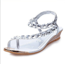 Load image into Gallery viewer, Diamond Cartoon Flat Sandals