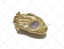 Load image into Gallery viewer, Enamel  Evil Eye Shape Pendant, Sku#JL66