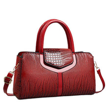 Load image into Gallery viewer, Large Capacity Women's Tote Crossbody Shoulder Bag – PU Leather Commuter Handbag