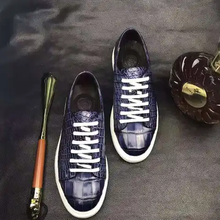 Load image into Gallery viewer, DON JOHN Crocodile Sneakers Handmade Men's