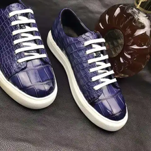 Load image into Gallery viewer, DON JOHN Crocodile Sneakers Handmade Men's