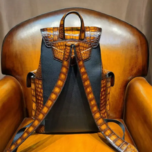 Load image into Gallery viewer, DON JOHN Crocodile Backpacks Unisex