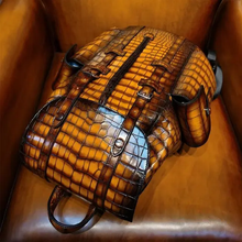 Load image into Gallery viewer, DON JOHN Crocodile Backpacks Unisex