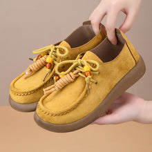 Load image into Gallery viewer, Vintage Beijing Style Women's Flats - Comfortable Low Heel Casual Shoes