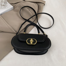 Load image into Gallery viewer, Premium Retro Matte Mini Round Crossbody Bag – PU Leather Oval Shoulder Bag
