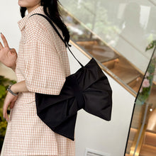 Load image into Gallery viewer, Korean-Style Chic Bow Tote Bag | Large Capacity Canvas Handbag