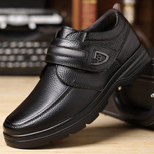 Load image into Gallery viewer, Premium British Leather Slip-On Casual Shoes for Men - Full Grain Cowhide with Soft Rubber Sole