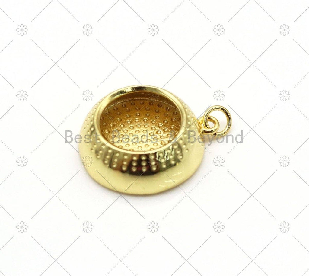 Enamel Orange Slice Shape Pendant, 18K Gold Filled Enamel Charm,Necklace Bracelet Charm Pendant,Sku#LK500
