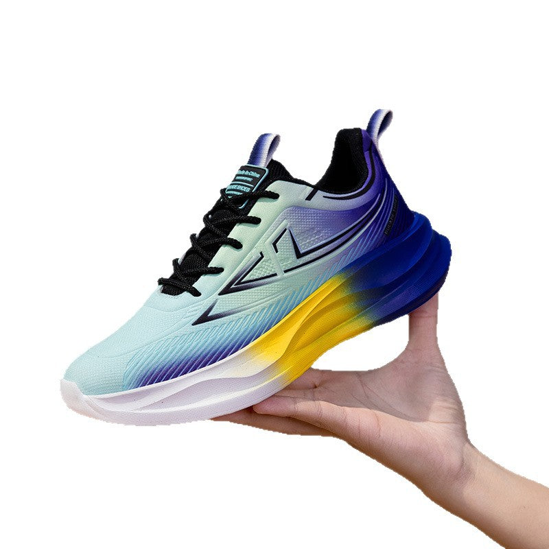 Men's Breathable Mesh Athletic Sneakers - Lightweight Running Shoes