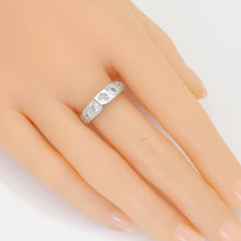 Load image into Gallery viewer, Clear Diamond CZ Silver Adjustable Ring, Sku#A161