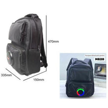 Load image into Gallery viewer, Bluetooth Speaker Backpack – Waterproof Rechargeable Outdoor Backpack with Built-In Speaker