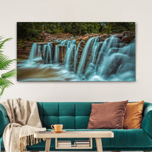 Load image into Gallery viewer, Cascading Waterfall Canvas Wall Art