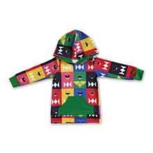 Load image into Gallery viewer, Colorful plaid boy hoodie